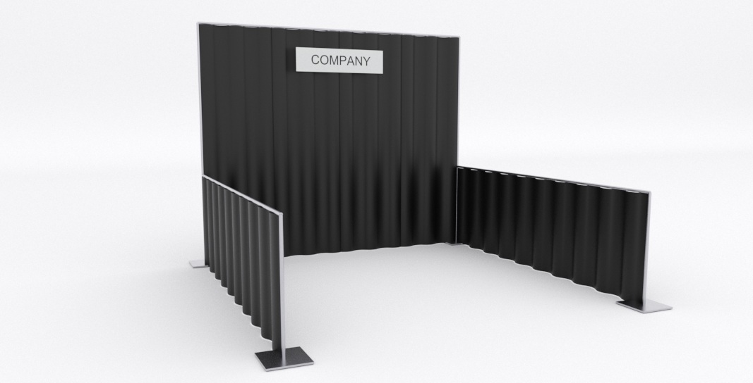 Booth drape